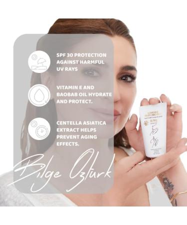 Bilge zturk Sunscreen Hand Care Cream SPF 30 With Vitamin E Baobab Oil And Centella Asiatica Extract Anti-Aging Anti-Dark Spot High Protection Hand Cream 50ml - Buy Online on GoSupps.com