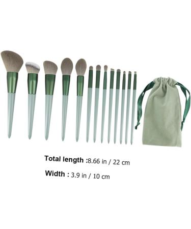 Angoily 1set Makeup Brush Set Makeup Brush for Makeup Green Concealer Green Powder Loose Powder Eyeshadow Brush Kit Highlight Brush Beauty Artificial Fiber Portable Blush Miss - Buy Online on GoSupps.com