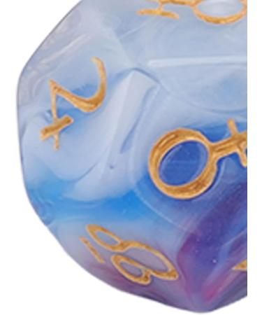 Polyhedral dice Permanent Acrylic 12 Pages Random 3dice Game for guessing - Buy Online on GoSupps.com