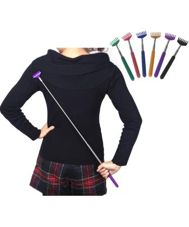 Jrzyhi 3-Pack Stainless Steel Back Scratches - Extendable 19.5 to 67 cm - Perfect Itch Relief for Humans & Pets - Buy Online on GoSupps.com
