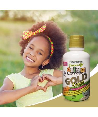 Nature's Plus Source of Life Animal Parade Gold Liquid - Tropical Berry 30 fl oz - Buy Online on GoSupps.com