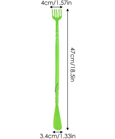Long Back Scratch | Portable Long Handle Back Scraper Claw | Itching Relief Tool for Men & Women - Green - Buy Online on GoSupps.com
