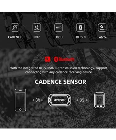 iGPSPORT Bike Cadence or Speed Sensor Cycling Sensor ANT+ & Bluetooth Wireless Cadence Sensor or Speed Sensor Cadence Sensor*1 - Buy Online on GoSupps.com