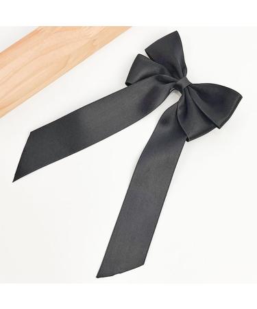 CAZSTYK Long Ribbon Bowknot Hairpin for Y2k Teens Woman Makeup Ponytail Braids Hairpin Beige - Buy Online on GoSupps.com