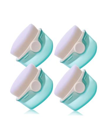 Junterone Sunblock Buddy 4 Pack Kids Sunblock Cream Applicator with Protective Caps, Sun Lotion Applicator A