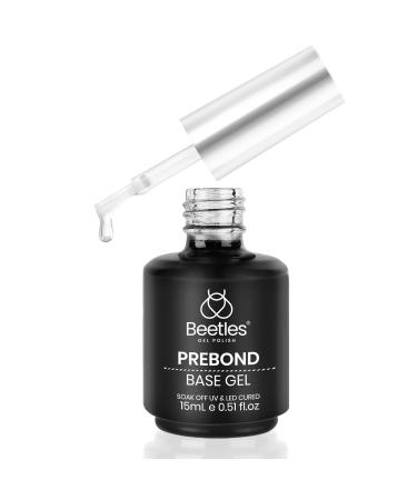 Beetles Gel Polish Base Coat 15ml - No Wipe Long Lasting Soak Off UV Nail Lamp Formula - 2 in 1 for Salon & Home DIY Nail Art - 0.51 Fl Oz - Buy Online on GoSupps.com