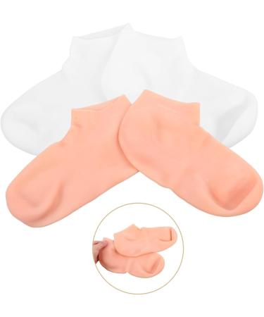 Beaupretty 8 Pairs Exfoliating Moisturizing Socks Foot exfoliating Socks Foot spa exfoliating Socks Cosmetics Socks Cotton spa Socks spa Socks for Dry feet Sole of Foot Girl Heel Socks sebs - Buy Online on GoSupps.com