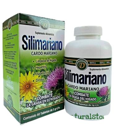 Devor SILIMARIANO Cardo Mariano 60 Tablets (Silybum marianum) Nutritional Supplement