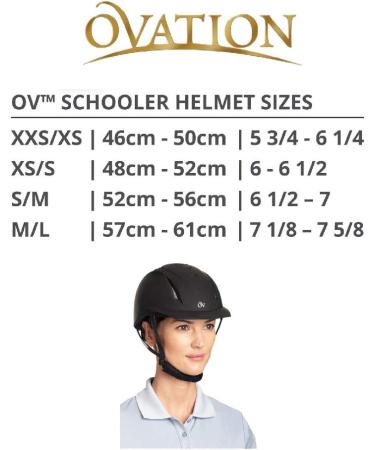 Ovation Deluxe Schooler Helmet Blue Small/Medium - Lightweight and Protective - Buy Online on GoSupps.com