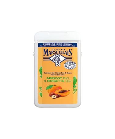 Le Petit Marseillais Le Petit Marseillais - Extra Gentle Shower & Bath Cream with Organic Apricot & Organic Hazelnut (650ml bottle) Shower gel with 92% naturally derived ingredients pH neutral for the skin