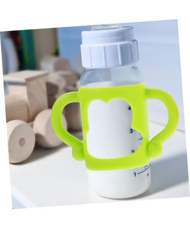 ibasenice 2pcs Silicone Bottle Handle Bottle Handle Milk Bottle Accessories Milk Bottle Handles Silicone Bottle Handle Milk Bottle Grips Feeding Bottle Newborn Feeder 13.00X7.00X6.50CM Assorted Color - Buy Online on GoSupps.com