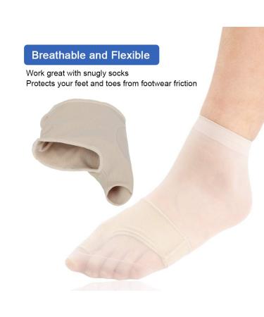 Haofy Hallux Valgus Bandage Bunion Corrector with Gel Pad - Effective Toe Spreader Socks for Pain Relief & Big Toe Treatment - Buy Online on GoSupps.com