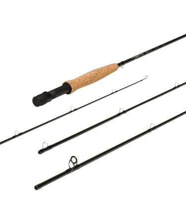 TFO NXT Black Label 5WT 9'0'' 4pc Fly Fishing Rod - Moderate Action, Saltwater & Freshwater Compatible - Buy Online on GoSupps.com