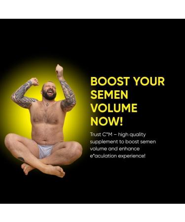 Semen Volume Support Capsules for Men Zinc Rose Hip & Vitamin C Reproductive Health & Vitality 120 Capsules - 2 Months Supply 120 Capsules/Pouch - Buy Online on GoSupps.com