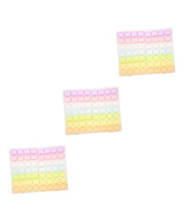 Beavorty 3 Sets Nail Art Storage Box Storage Containers ornament storage bin ornament container manicure accessories holding makeup drawer abs Manicure tools High capacity