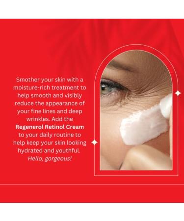 Consult Beaute Regenerol Retinol Face Cream | Moisture Rich Anti-Aging Treatment for Fine Lines & Wrinkles - 1.7 oz - International Shipping Available - Buy Online on GoSupps.com