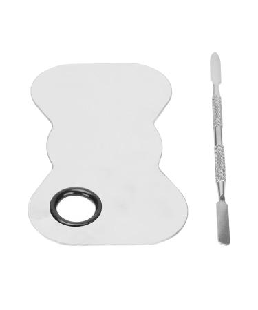 Professional Stainless Steel Makeup Palette Set - Perfect for Mixing Eyeshadow Lipstick Pigment & Nail Polish - International Shipping Available - Buy Online on GoSupps.com