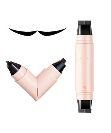 Eyeliner Stamp Gel Eyeliner Set New Foldable Eyeliner Stamp Double Sided Winged Stamp Winged Eyeliners Stamp Liquid Eyeliners Pens Long Lasting Multifunctional Black