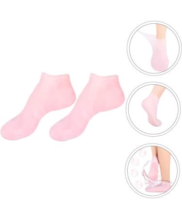 1 Pair Sock Moisturizing Foot Silicone Moisturizing Gel Booties Spa Stocking Foot Lotion Spa Soften Skin Soles Moisturizing Heel Sleeves Skin Protect Soles Miss High Heel Care Sebs - Buy Online on GoSupps.com