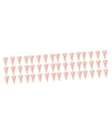Beavorty 200 Pcs Popcorn Bag Clear Snack Bags Mini Gift Bags for Favors Cookies Bags Candy Bags Clear Goody Bag Cookie Gift Bags Cone Shaped Treat Bags Party Christmas Paper Child Biscuit