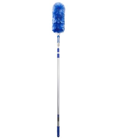 WinHux Extra Long Extendable Duster 3.4 Meter Reach Telescopic Handle Bendable and Washable