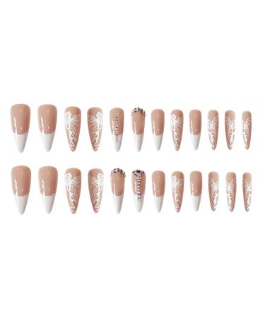 False Nails Stylish Full Cover Nail Art Durable Artificial Nail Tips for Women and Girls