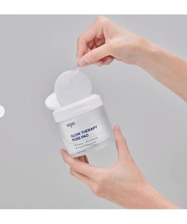 Glow Therapy Pore Pad Glutathione/AHA-BHA-LHA/Hydrolyzed Hyaluronic Acid 160 ml/60 Pads - Buy Online on GoSupps.com