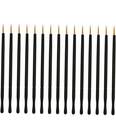 FRCOLOR 50pcs White Liquid Eyeliner White Eye Pencil Eye Makeup Tools Eyeliner Brush Soft Head Thin Angle 10X0.5cm Orange - Buy Online on GoSupps.com