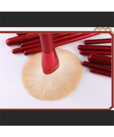 Buy Snow White Makeup Set - Red Brush Collection for Loose Powder Eye Shadow & Blush | International Shipping Available - Buy Online on GoSupps.com