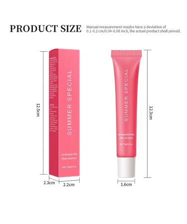 5-Color Lip Balm Butter Set-With Shea Butter&Avocado Oil Natural Ingredients Lightweight&Non-Sticky Instant Hydration 5 Shades (Vanilla/Mint/lced Coffee/Cake/Guava) Natural Scent Ideal for Gifting - Buy Online on GoSupps.com