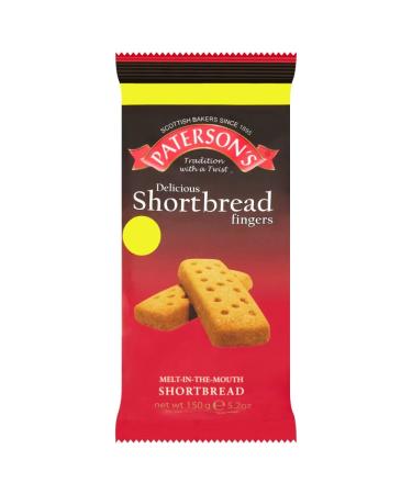 Paterson's Delicious Shortbread Fingers 150g-Food