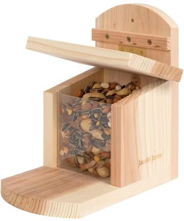 Jacobi Jayne Nutbox Squirrel Feeder - UK Garden Squirrel Feeder with Quick Release Mount - Buy Online on GoSupps.com