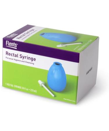 Flents Rectal Syringe - Reusable & Easy to Clean Blue | International Shipping Available - Buy Online on GoSupps.com