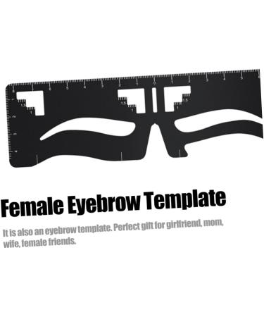 Mipcase Eyebrow Marker Eyebrow Design Eyebrow Card Eyebrow Measurement Tool Makeup Kits Shaper Eyebrow Stencil Girl - Buy Online on GoSupps.com