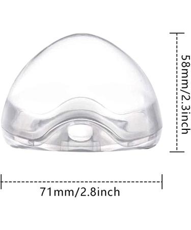 10-Piece Transparent Pacifier Storage Case | Dustproof & Portable Baby Pacifier Box | International Shipping - Buy Online on GoSupps.com