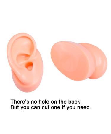 Soft Silicone Ear Model for Jewelry Display and Impression Practice - Beige - Buy Online on GoSupps.com