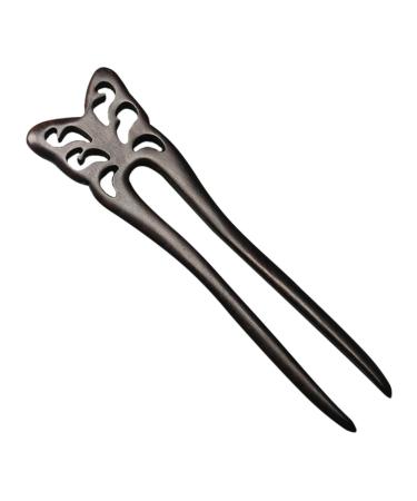 Beavorty Ebony Hairpin Hairpins Hair for Women Hair Sticks for Long Hair French Hair Pins for Thick Hair French Pins for Thick Hair Long Hair Accessories for Women Hair Jewelry Hair Fork