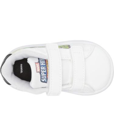 adidas Boy's Unisex Kids Advantage Cf I Sneaker - Child 3 UK - White/Black - Buy Online on GoSupps.com
