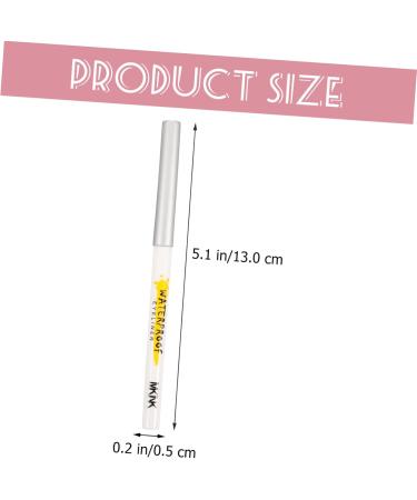 HAPINARY 5pcs White Lying Silkworm Pen White Eyeshadow White Eyeliner Liquid Crayons Abs Cosmetics Matte Girl - Buy Online on GoSupps.com