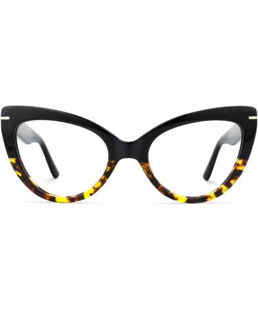 Voogueme Cat Eye Reading Glasses for Women - Stylish Blue Light Blocking & UV Protection - 1.00X Strength - Buy Online on GoSupps.com