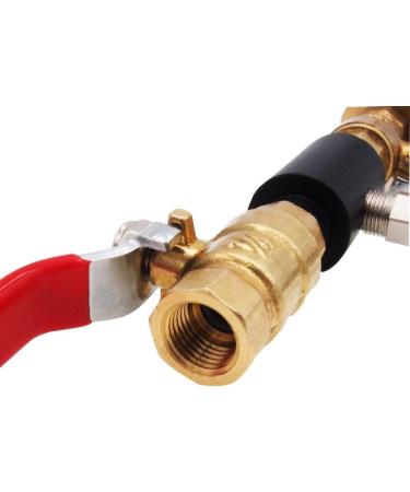 VaVoger Paintball CO2 Tank Refill Station - Stainless Steel Connector Hose for 12oz, 16oz, 20oz Tanks - Buy Online on GoSupps.com