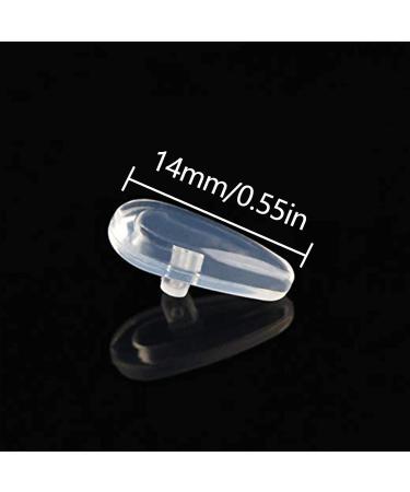 Bexdug Nasal Pads for Glasses - 5 Pairs Silicone Anti-Slip Nose Cushions | Glasses Repair Set for Men & Women - Buy Online on GoSupps.com