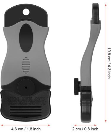 Flintronic Ceranium Field Scraper Set - 20 Stainless Steel & Plastic Blades for Kitchen & Stove Cleaning - Durable Glass Ceramic Scraper Tool - Buy Online on GoSupps.com