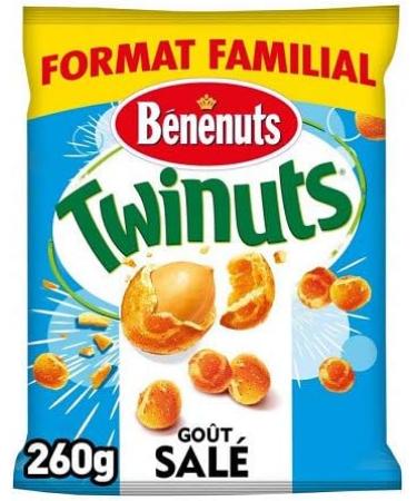 BENENUTS - Twinuts Salty Taste 260G - Pack of 4  - Buy Online on GoSupps.com