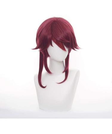 wxypreey Rosaria Short Heat Resistant Synthetic Hair Wig - Perfect for Halloween + Free Wig Cap | International Shipping Available - Buy Online on GoSupps.com