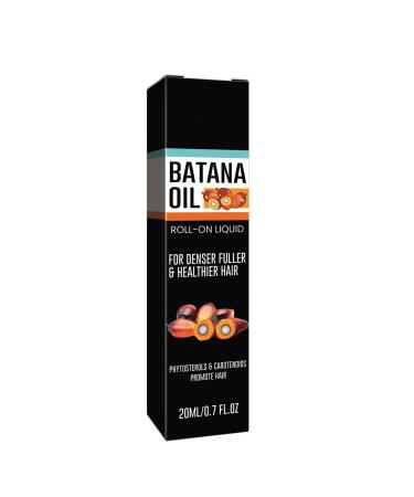 Batana Oil Roll-On Liquid For Hair Growth 20ml Denser Fuller Healthier Hair Oil Nourish Damag Hair Roll-On Liquid 20ml Batana Oil Roll-on Liquid For Hair Growth Nourish Damaged Hair Oil
