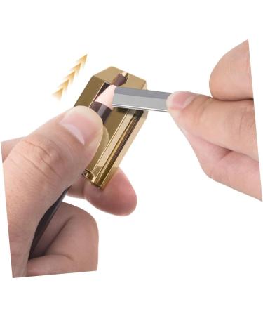DOITOOL 1pc Eyebrow Pencil Sharpener Empty Nasal Spray Bottle Sharpener Electric Manual Pencil Sharpener Color Eyeliner Pencil Portable Handheld Plastic Spray Gold Electric - Buy Online on GoSupps.com