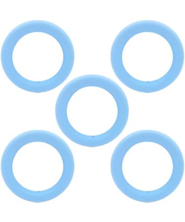 Yuanshenortey 5Pcs 65mm Silicone Teething Toys - DIY Baby Chewable Nursing Shower Gifts | International Shipping Available - Buy Online on GoSupps.com