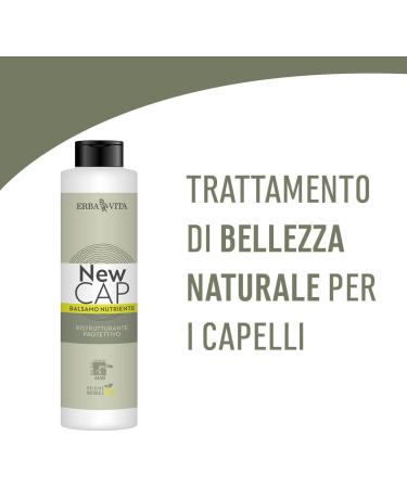  Erba Vita ERBA VITA Newcap Nourishing Balm a cosmetic product formulated to detangle and deeply nourish hair - 250 ml - Buy Online on GoSupps.com