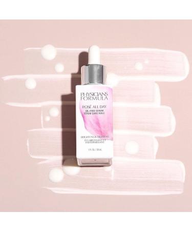 Physicians Formula Rose All Day Oil-Free Serum 1.0 fl oz - Hydrating & Lightweight Face Serum - Buy Online on GoSupps.com